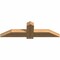 Ekena Millwork Eugene Smooth Timber Gable Bracket, Western Red Cedar, 48"W x 14"H x 3 1/2"D x 5 1/2"F, 7/12 Pitch GBW048X14X0406EUG00SWR - alternate 4